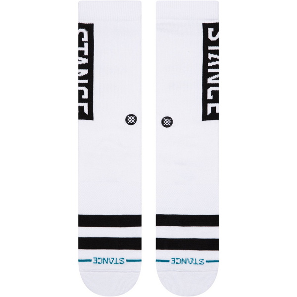 2026 Stance Unisex OG Crew Sock M556D17OGG - White